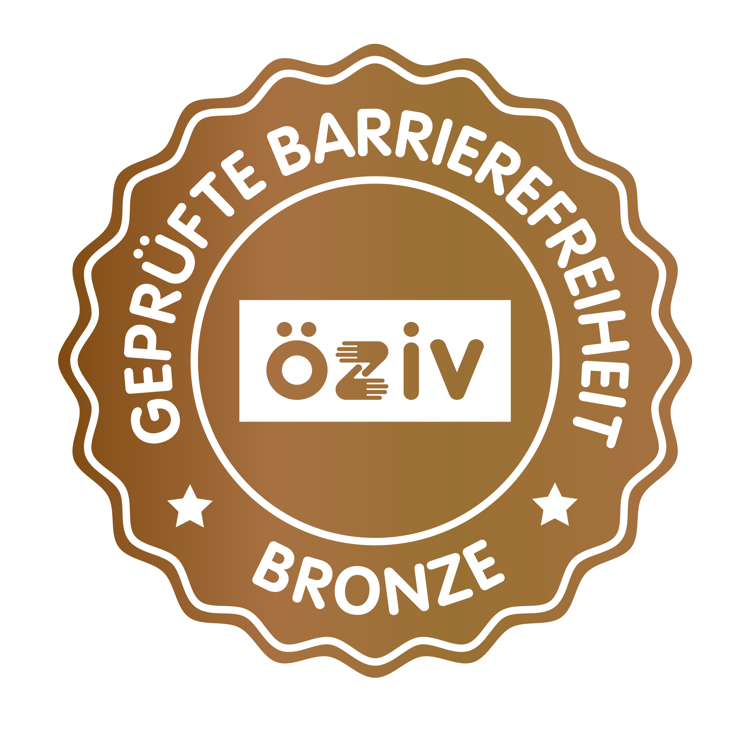 ÖZIV Gütesiegel für Barrierefreiheit Bronze